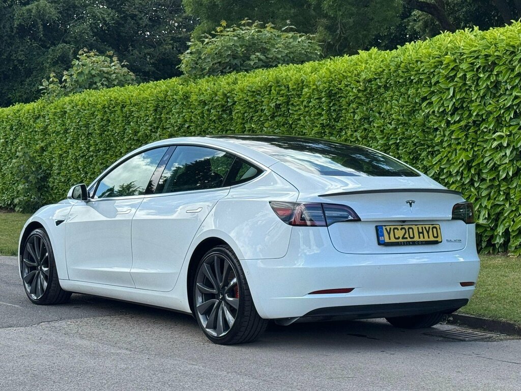 Tesla Model 3 Dual Motor Performance 4Wde Performanc YC20HYO White #5