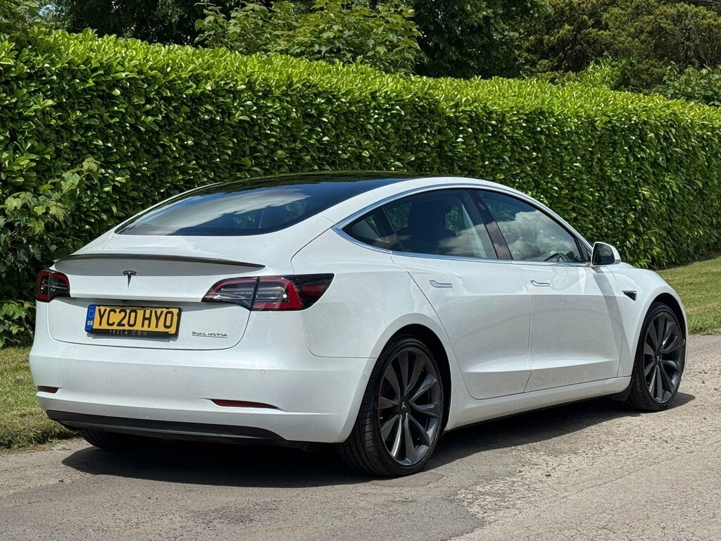 Tesla Model 3 Dual Motor Performance 4Wde Performanc YC20HYO White #6