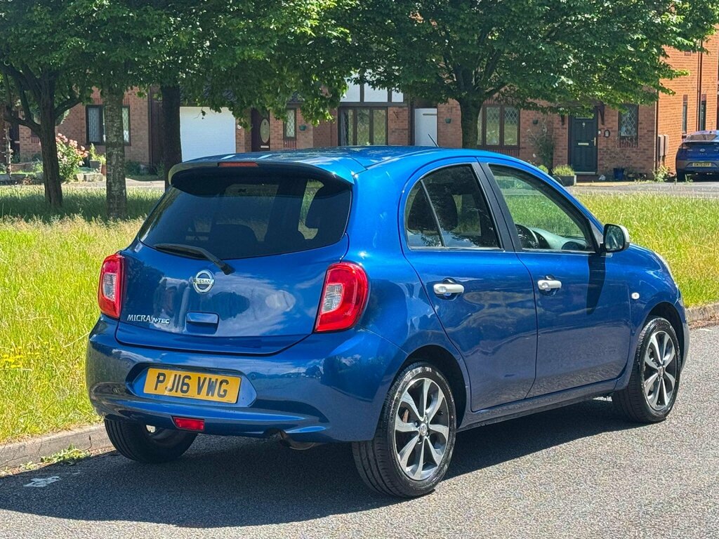 Nissan Micra 1.2 N-tec Cvt Euro 6 Blue #6