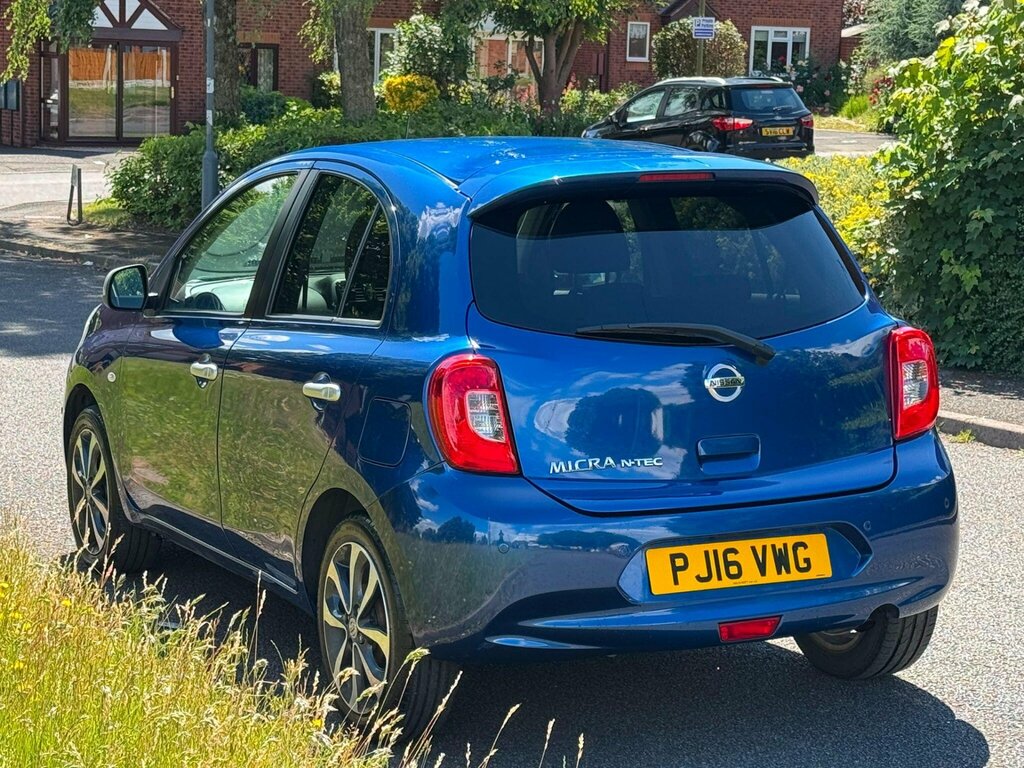 Nissan Micra 1.2 N-tec Cvt Euro 6 Blue #5