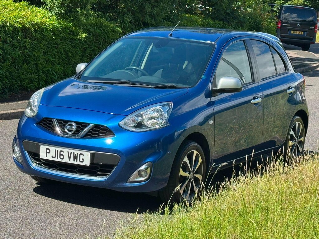 Nissan Micra 1.2 N-tec Cvt Euro 6 Blue #2