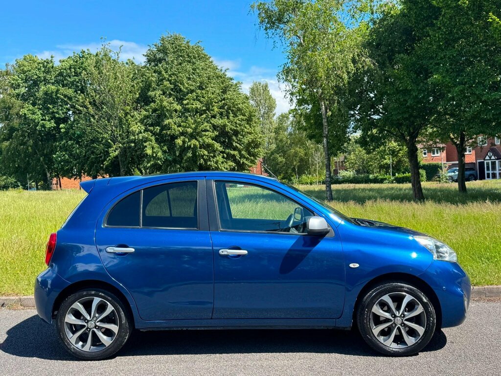 Nissan Micra 1.2 N-tec Cvt Euro 6 Blue #4