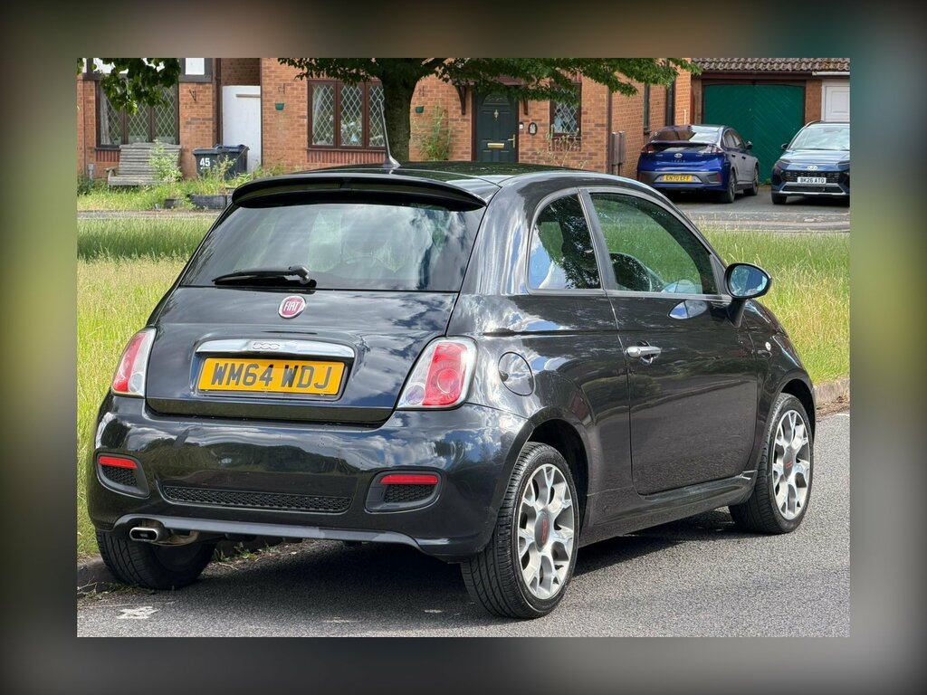 Fiat 500 1.2 S Euro 6 Ss WM64WDJ Black #6