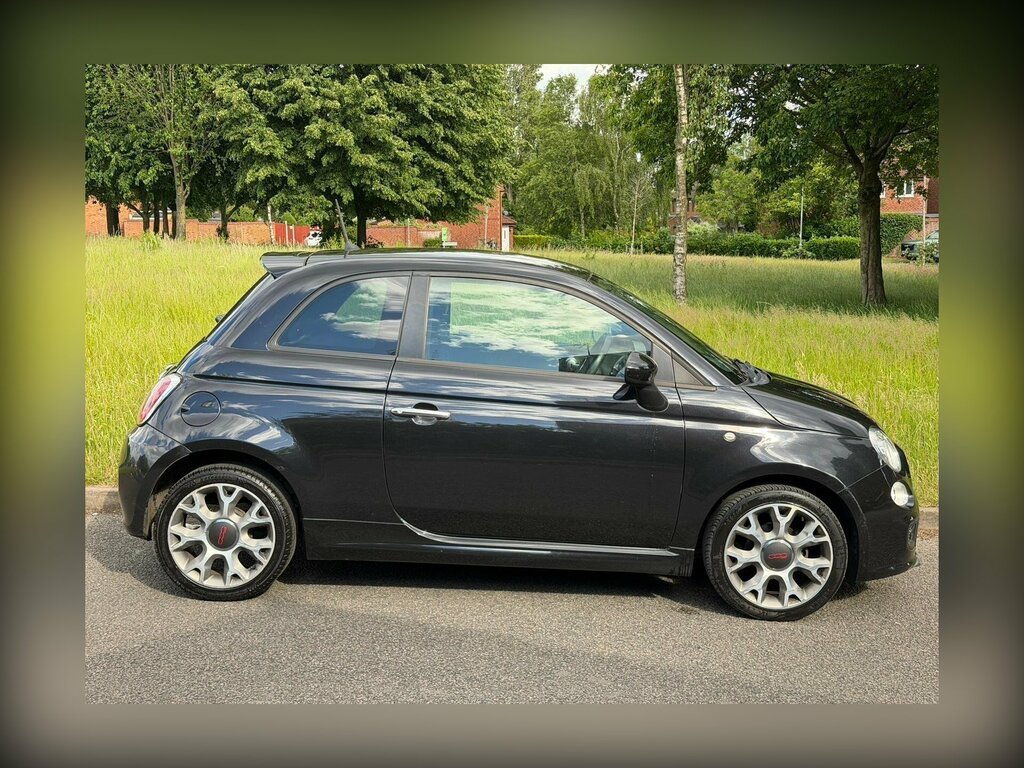 Fiat 500 1.2 S Euro 6 Ss WM64WDJ Black #3