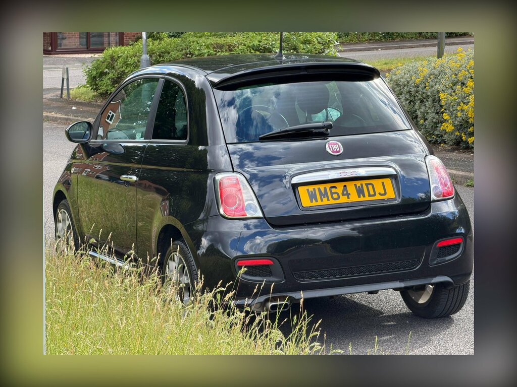 Fiat 500 1.2 S Euro 6 Ss WM64WDJ Black #5