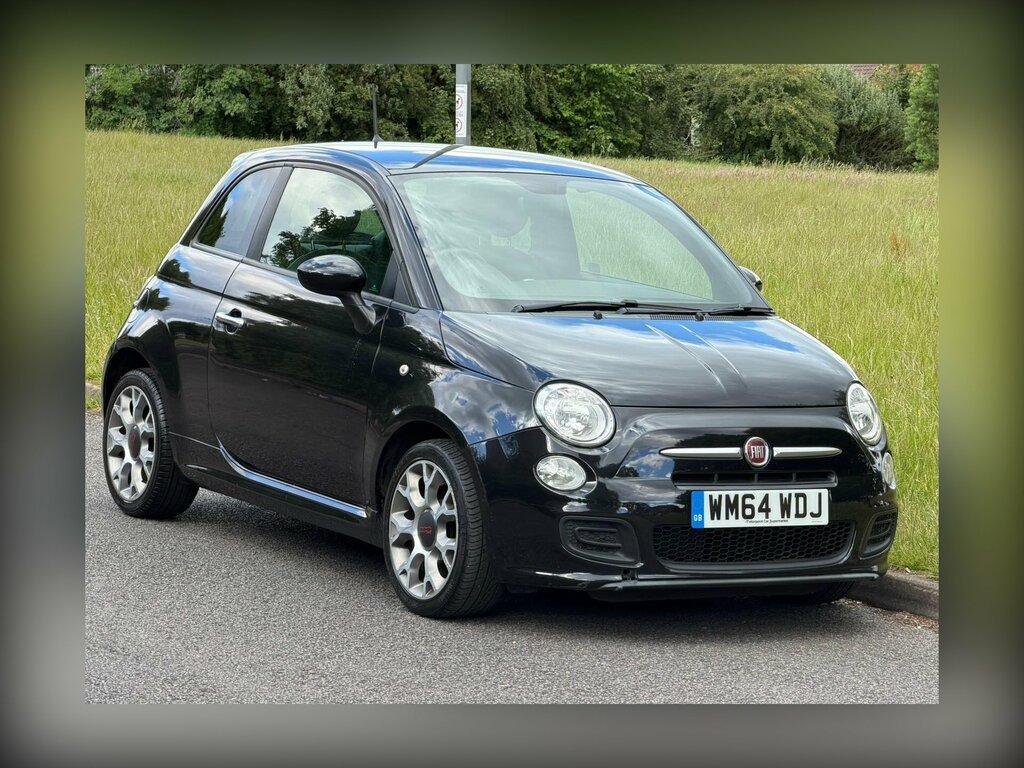 Fiat 500 1.2 S Euro 6 Ss WM64WDJ Black