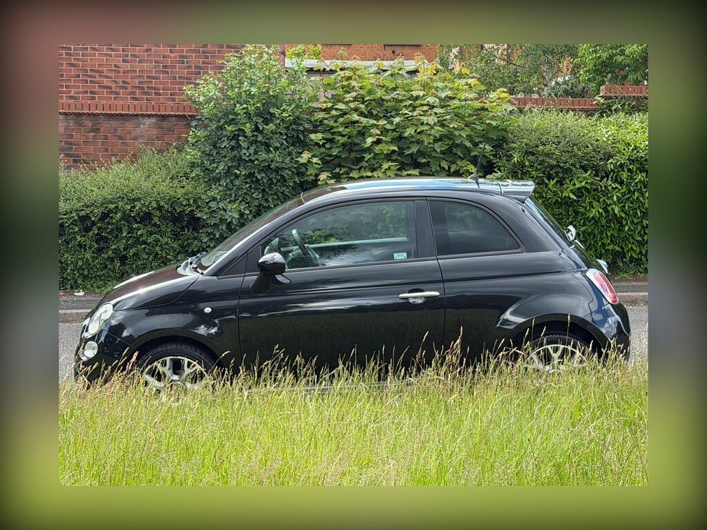 Fiat 500 1.2 S Euro 6 Ss WM64WDJ Black #4