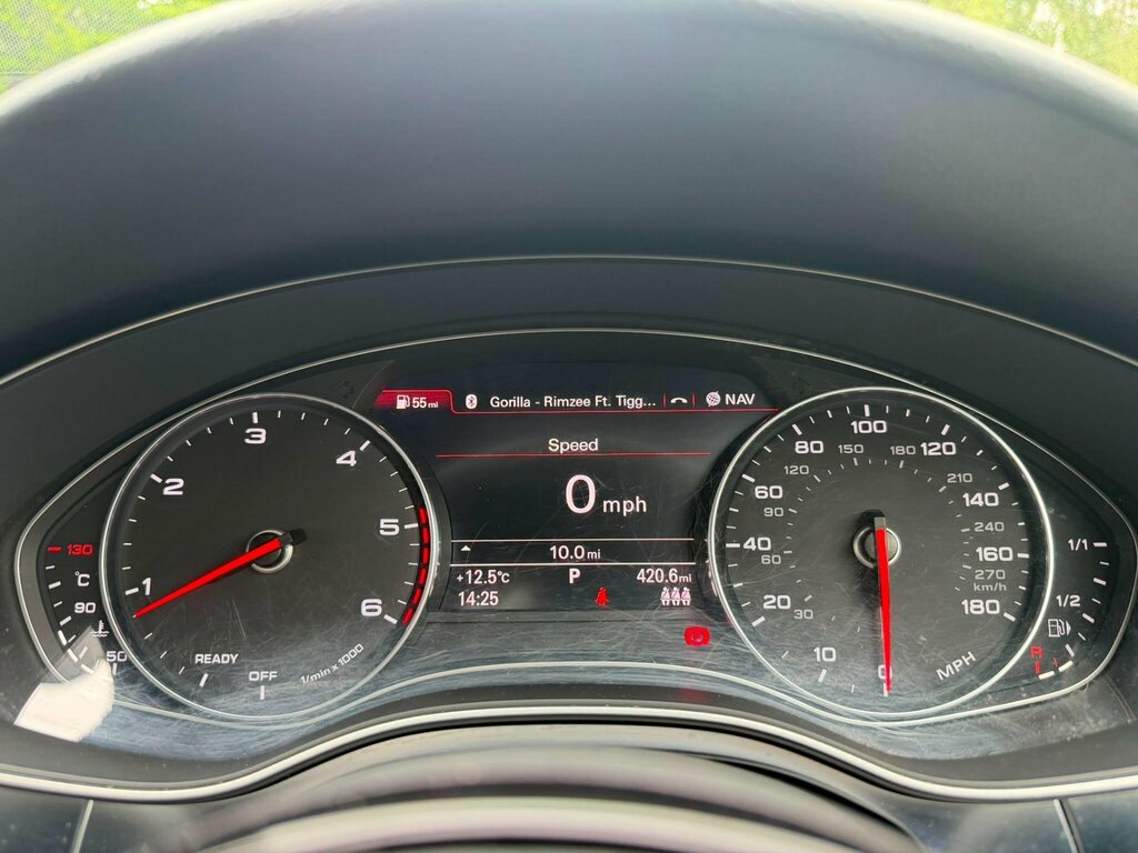 Audi A6 Avant Black Edition Blue #12