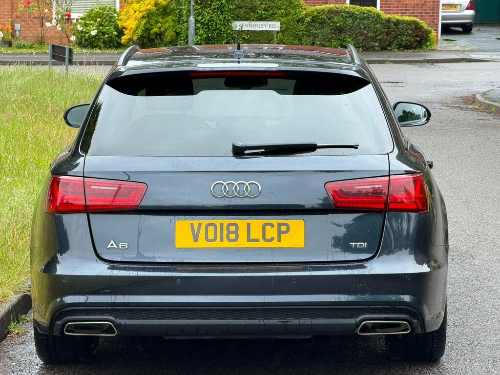Audi A6 Avant Black Edition Blue #8