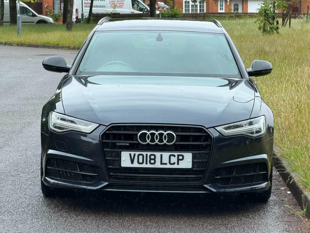 Audi A6 Avant Black Edition Blue #7