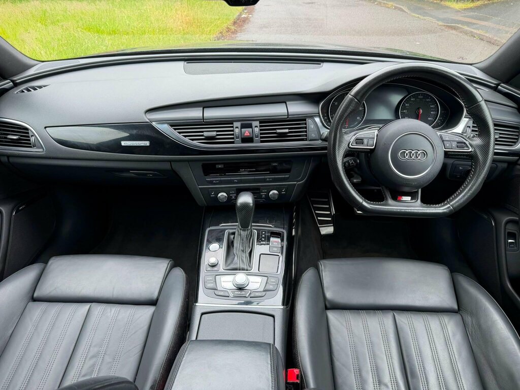 Audi A6 Avant Black Edition Blue #11