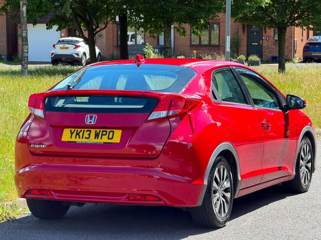 Honda Civic 1.6 I-dtec Se Euro 5 Ss Red #6