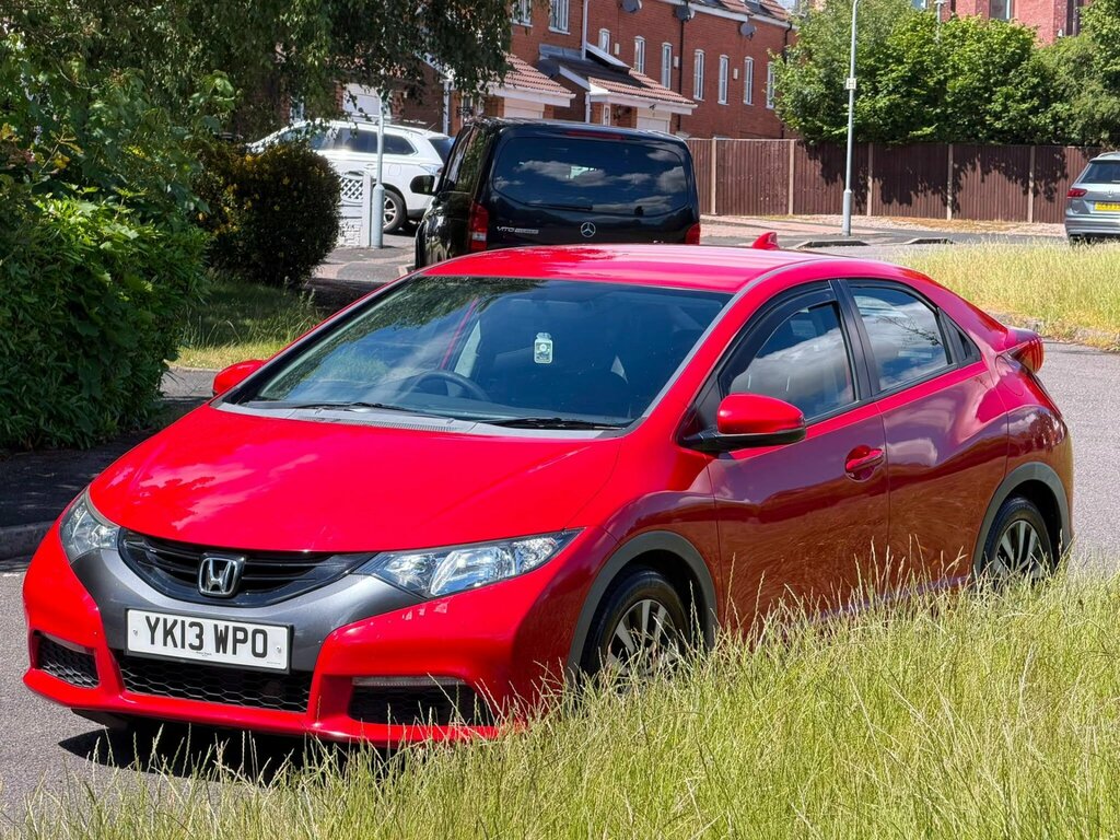 Honda Civic 1.6 I-dtec Se Euro 5 Ss Red #2