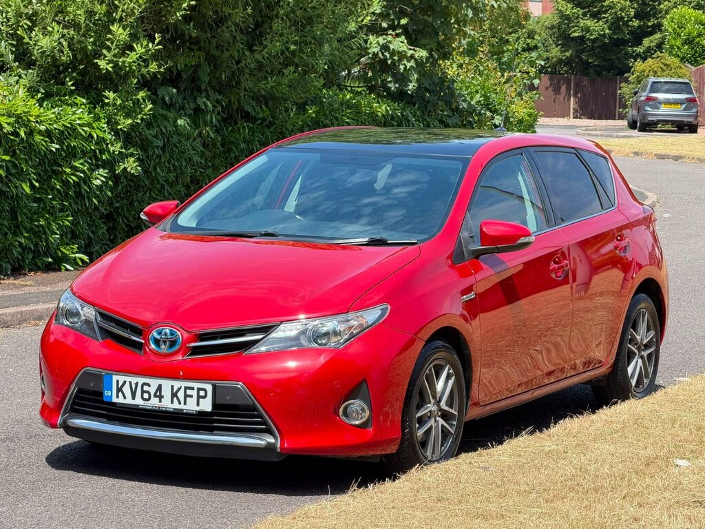 Toyota Auris 1.8 Vvt-h Icon Plus Cvt Euro 5 Ss Red #2