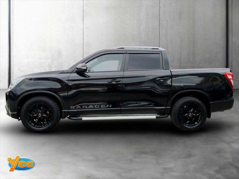 SsangYong Musso 2.2D Saracen Pickup Double Cab 4Wd Black #4