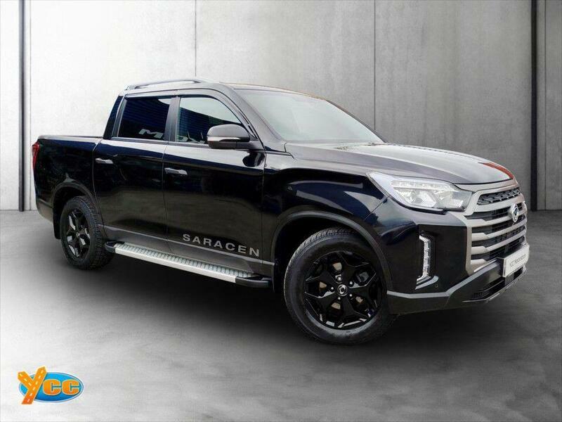 SsangYong Musso 2.2D Saracen Pickup Double Cab 4Wd Black