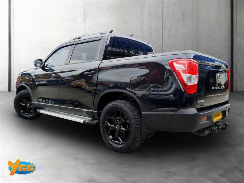 SsangYong Musso 2.2D Saracen Pickup Double Cab 4Wd Black #5