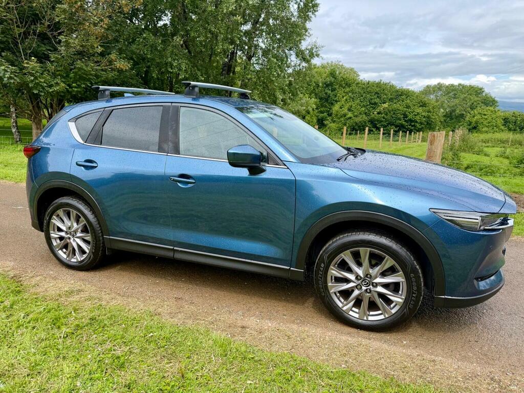 Mazda CX-5 2.2 Skyactiv-d Sport Nav Euro 6 Ss 2019 Blue #4