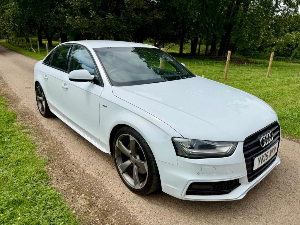 Audi A4 2.0 Tdi Black Edition Euro 5 Ss 2015 White