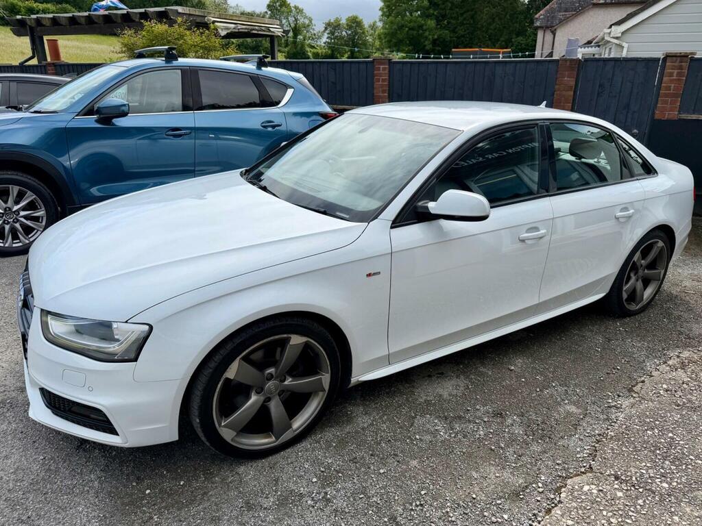 Audi A4 2.0 Tdi Black Edition Euro 5 Ss 2015 White #4
