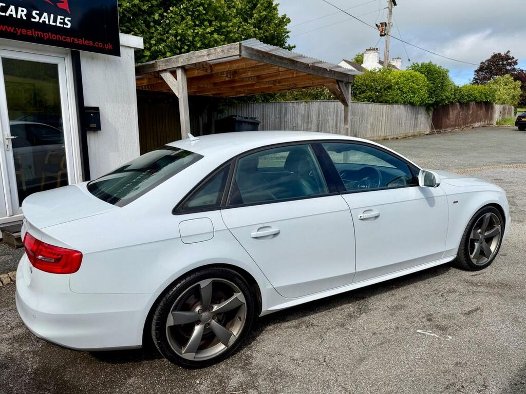 Audi A4 2.0 Tdi Black Edition Euro 5 Ss 2015 White #2