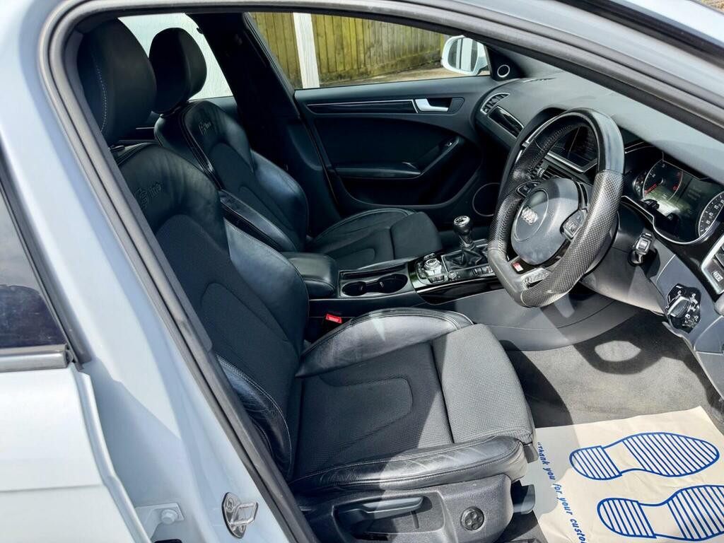 Audi A4 2.0 Tdi Black Edition Euro 5 Ss 2015 White #6