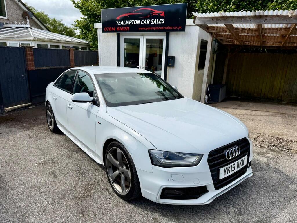 Audi A4 2.0 Tdi Black Edition Euro 5 Ss 2015 White