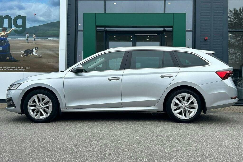 Skoda Octavia 2.0 Tdi Se L First Edition Estate Dsg Silver #6