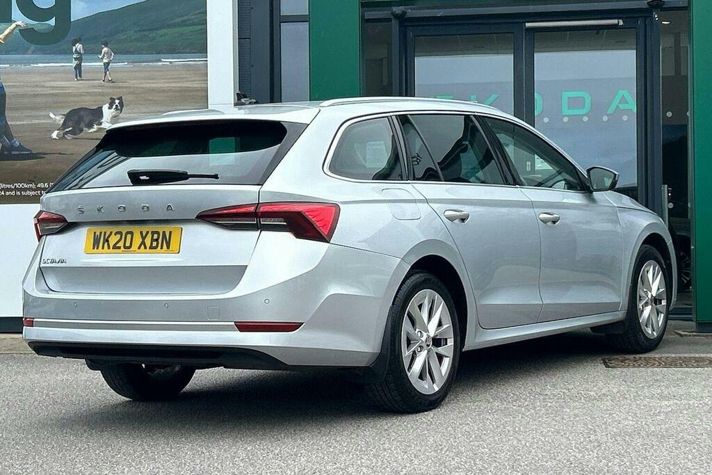 Skoda Octavia 2.0 Tdi Se L First Edition Estate Dsg Silver #3
