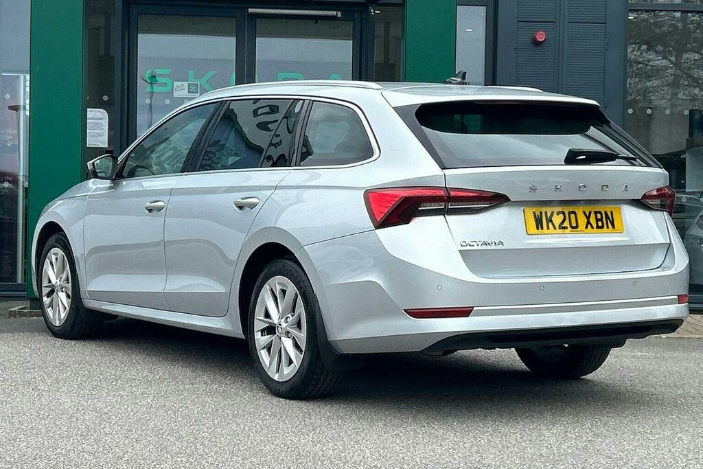 Skoda Octavia 2.0 Tdi Se L First Edition Estate Dsg Silver #5