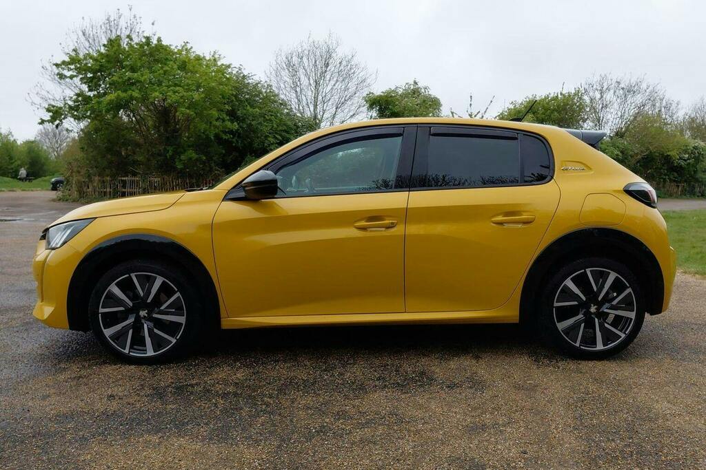 Peugeot 208 1.2 Puretech Gt Line Hatchback Eat GY20OBV Yellow #6