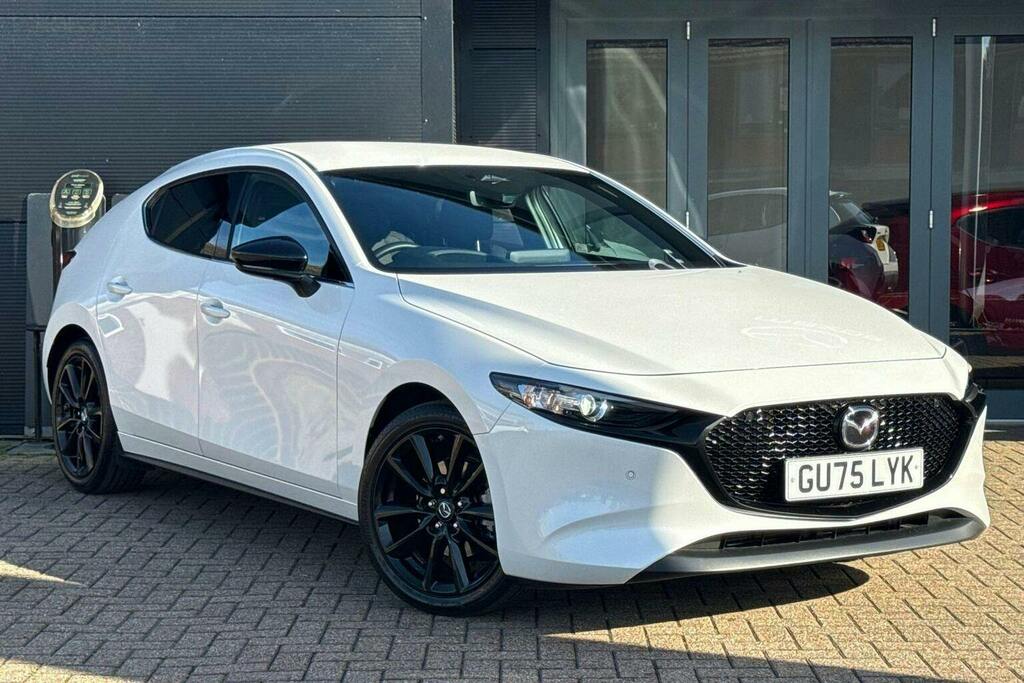 Mazda 3 2.5 E Skyactiv G Mhev Homura Hatchback White