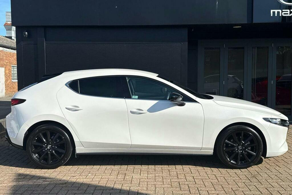 Mazda 3 2.5 E Skyactiv G Mhev Homura Hatchback GU75LYK White #2