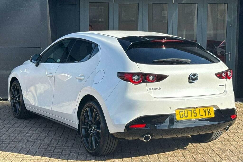 Mazda 3 2.5 E Skyactiv G Mhev Homura Hatchback GU75LYK White #5