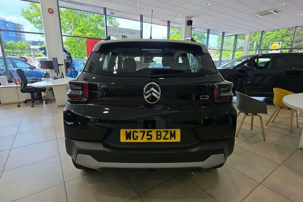 Citroen C3 1.2 Turbo Plus Hatchback WG75BZM Black #4
