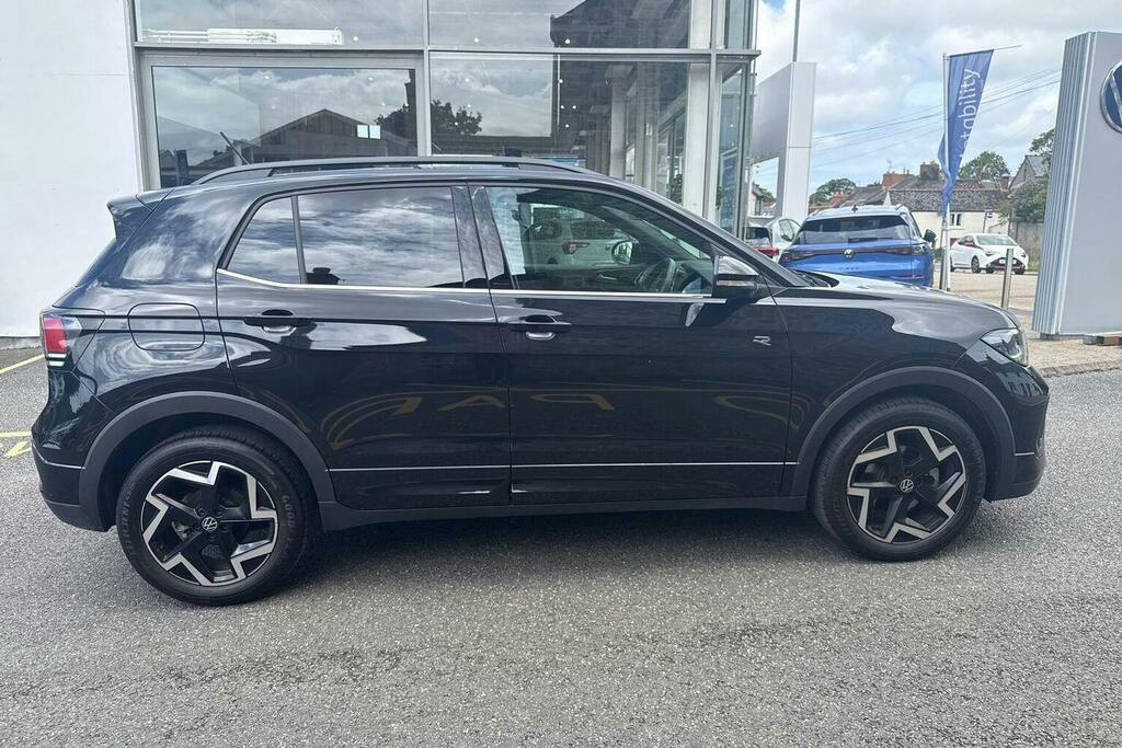 Volkswagen T-Cross 1.0 Tsi R-line Suv Dsg KM25HSV Black #2