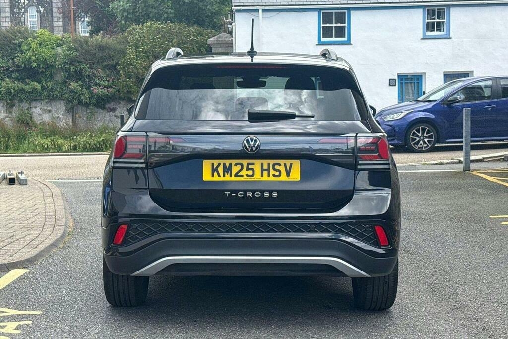 Volkswagen T-Cross 1.0 Tsi R-line Suv Dsg KM25HSV Black #4