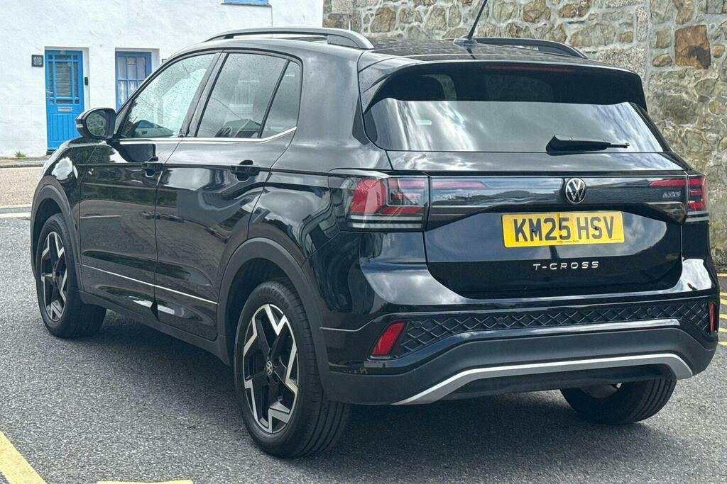 Volkswagen T-Cross 1.0 Tsi R-line Suv Dsg KM25HSV Black #5