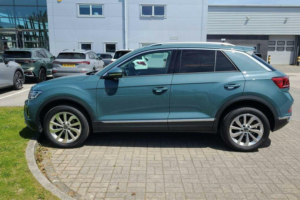 Volkswagen T-Roc 1.5 Tsi Style Suv GD25OEY Blue #6