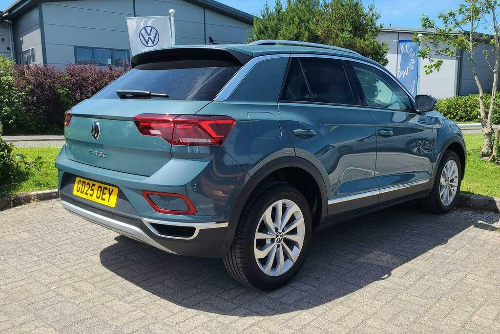 Volkswagen T-Roc 1.5 Tsi Style Suv GD25OEY Blue #3