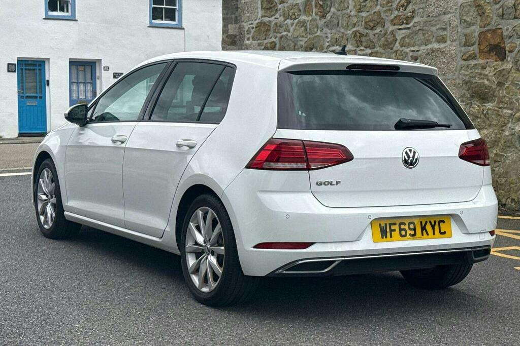 Volkswagen Golf 1.5 Tsi Evo Gt Hatchback WF69KYC White #5