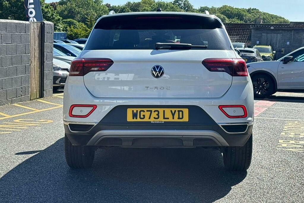 Volkswagen T-Roc 1.5 Tsi Style Suv Dsg WG73LYD White #4
