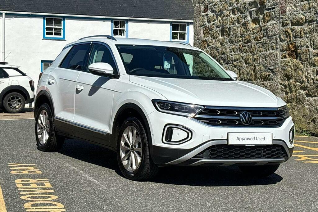 Volkswagen T-Roc 1.5 Tsi Style Suv Dsg White
