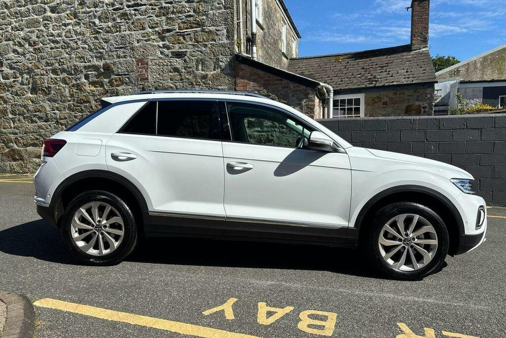 Volkswagen T-Roc 1.5 Tsi Style Suv Dsg WG73LYD White #2