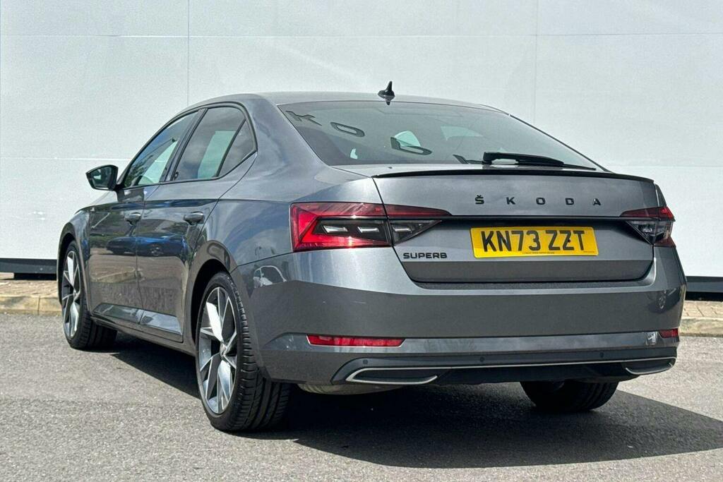 Skoda Superb 2.0 Tsi Sportline Plus Hatchback Dsg KN73ZZT Grey #5