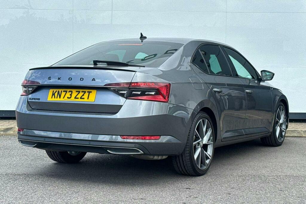 Skoda Superb 2.0 Tsi Sportline Plus Hatchback Dsg KN73ZZT Grey #3