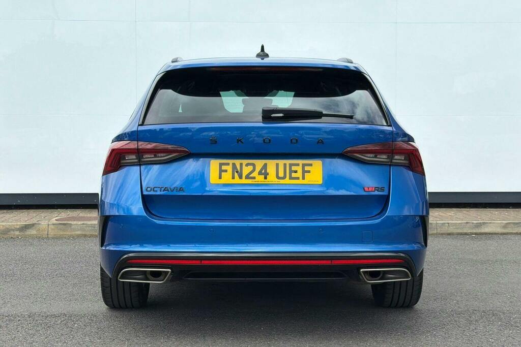 Skoda Octavia 2.0 Tsi Vrs Estate Dsg Blue #4