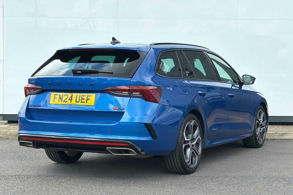 Skoda Octavia 2.0 Tsi Vrs Estate Dsg Blue #3