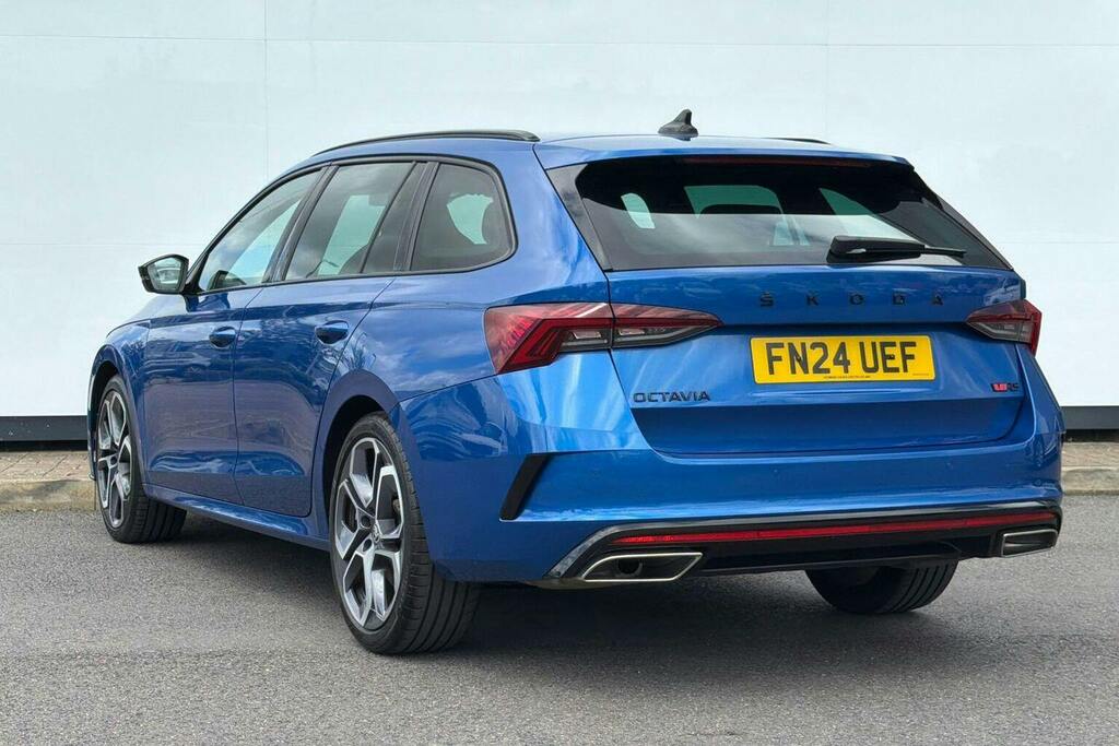 Skoda Octavia 2.0 Tsi Vrs Estate Dsg Blue #5