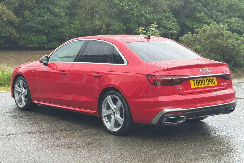 Audi A4 2.0 Tfsi 35 S Line Saloon Red #5